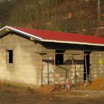 Das Dach wurde durch die Firma Butterbach GmbH eingebaut.