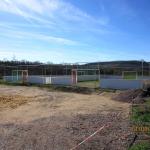 Die Standorte für die beiden Soccerfields und das Beachvolleyballfeld.