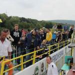 mit Kind und Kegel besuchte uns eine Firma aus Saarbr&uuml;cken sogar mit einem Schiff
