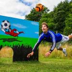 Julian Kelkel aus Beckingen - Reimsbach wurde Doppelweltmeister bei der WM 2013 in Schweden 